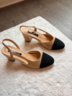 Shein Slingback Chunky Heeled Sandals thumbnail 4