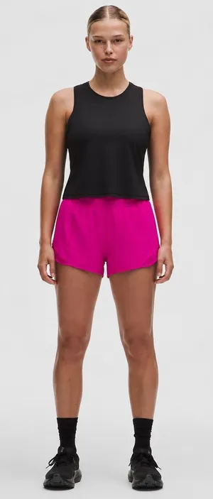 Lululemon Hotty Hot Short II HR 2.5" Women 10 Pink Lychee Running Athletic thumbnail 1