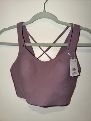 Lululemon Like a Cloud Longline Ribbed Bra *Light Support, D/DD Cups thumbnail 3