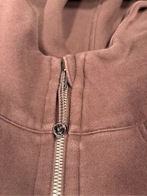 Lululemon scuba Brown oversized Half-Zip Hoodie sweatshirt XS/S thumbnail 3
