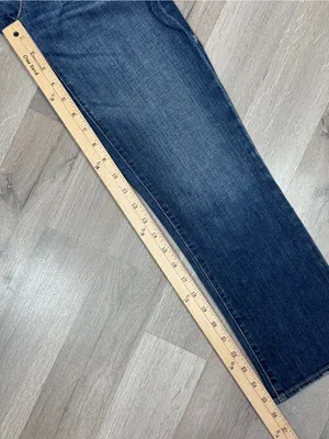 American Eagle Artist Low Rise Crop Stretch Jeans‎ Blue 6 Retro Capri Y2K thumbnail 11