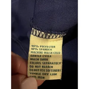 Donald Ross Quarter Zip Large Pullover Sweater Blue Golf Stretch thumbnail 8