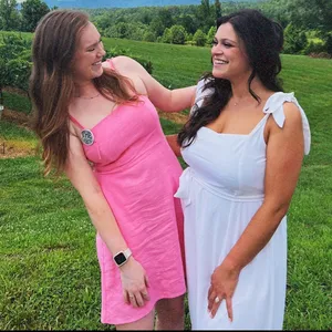 Old Navy Light pink linen dress thumbnail 1