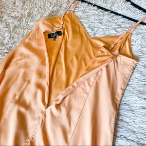 Lulu’s Lovely Lilies Midi Dress in Orange Medium thumbnail 8