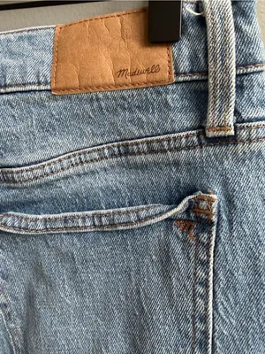 MADEWELL The Perfect Vintage Straight Leg Jeans Size 29 Medium Blue Wash Ankle thumbnail 6