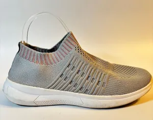 Danskin Womens Cheerful Gray Slip on Sneakers Workout Walking‎ Breathable Sz 9 thumbnail 1