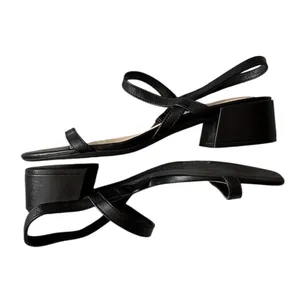 Kenneth Cole Reaction Maisie low block heel leather sandal thumbnail 2