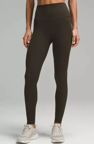 Dark Olive Align High-Rise Pant 28" Size 18 NWT Authentic ( SOLD OUT) thumbnail 1