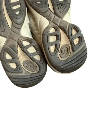 Merrell Oatmeal Canvas On Clogs Mules Slides Comfort Lightweight Size 7 Women's thumbnail 11
