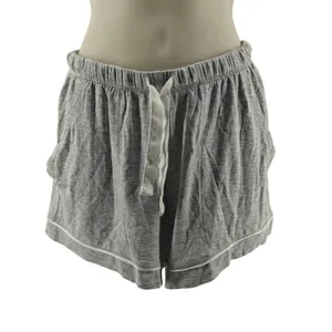 Stars Above Women's Gray Cloud Knit Pajama Top Shorts Set Xsmall thumbnail 3