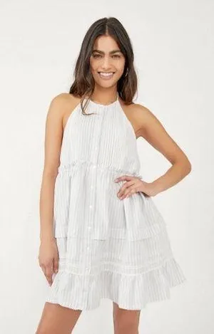 Free People Desert Days Mini Dress Stripe thumbnail 2