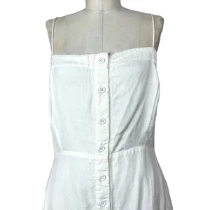 Anthropologie Maeve Colorblocked Contrast Midi Dress White Black‎ Size US XL thumbnail 4