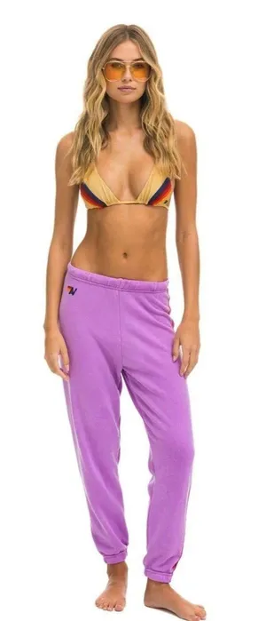 Purple Aviator Nation Sweatpants thumbnail 1