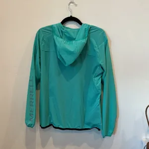 Merrell MQM Ultralite Insulated Full Zip Jacket Ceramic Teal Small NWT JWS25168 thumbnail 6