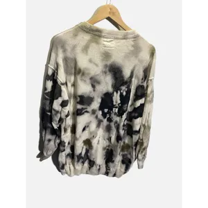 We The Free Sweater Womens XS Green Tie Dye Oversized Knit Pullover Boho Crewnec thumbnail 4