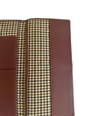 CUTTER & BUCK Tan Brown Leather Bound BB&T Lined Receipt Book thumbnail 4