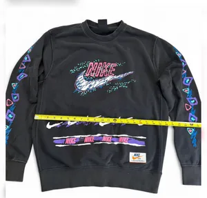 Vintage Nike Stories Retro 90s Graphic Fleece Crew size M thumbnail 2