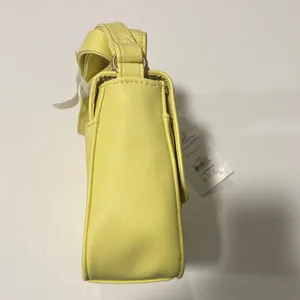 🔆 Canery Yellow with Gold accent dual Purse. Crossbody or clutch. 🔆 thumbnail 2