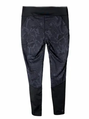 MARMOT Performance Hiking Black Camo Patterned & Black Athletic Legging Medium thumbnail 3