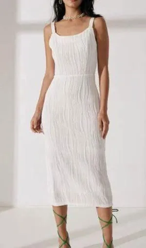 RIHOAS the water ripple textured white backless midi dress 22 thumbnail 1