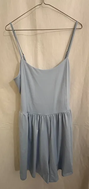 SO Super Soft Powder Blue Shorts Romper XXL thumbnail 2
