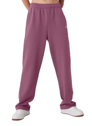 Alo Yoga Accolade Straight Leg Sweatpant Soft Mulberry XS thumbnail 1