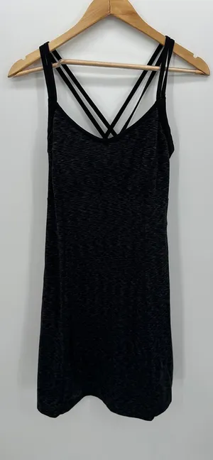 The North Face‎ Womens Gray Tennis Dress Sz M Workout Pickleball Bra Active thumbnail 1