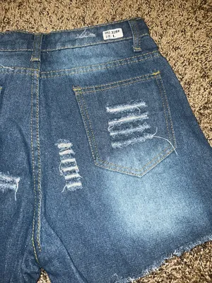 American flag denim shorts Blue Size L thumbnail 5