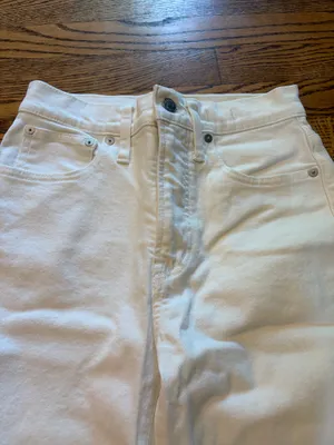 Madewell Jeans The Perfect Vintage Tile White thumbnail 4