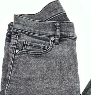 Ann Taylor LOFT Women's Modern Skinny Black Denim Low Rise Jeans Size 24 thumbnail 8