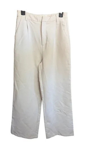 DISSH Rowan High Rise Straight Leg Tailored Trousers Size US 6 Cream Bone‎ thumbnail 1