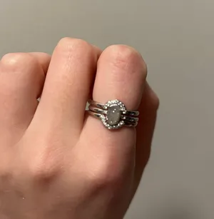Kendra Scott Emilie Ring Stack Drusy Size 7 thumbnail 1