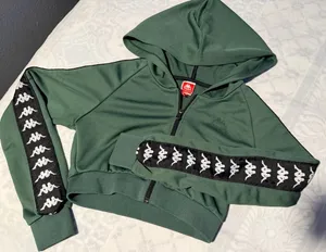 Kappa women cropped green jacket size S thumbnail 1