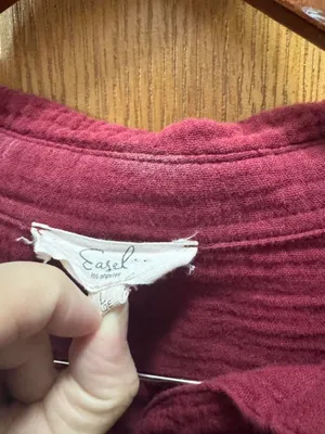 Easel flannel top  thumbnail 5