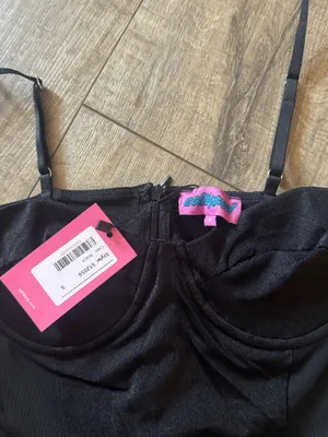 Black Mini Edikted Dress  thumbnail 2