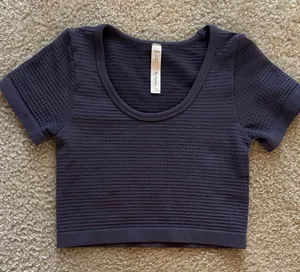 By Together Navy Blue Crop Top thumbnail 1