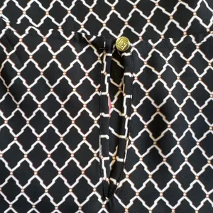 Liz Claiborne Black Diamond Print Floral‎ Sleeveless Top - Size L thumbnail 7