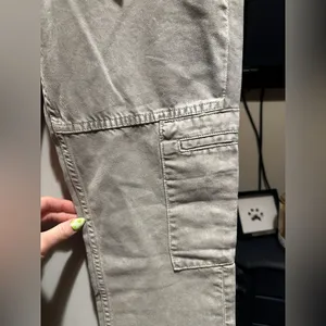 NWT ZARA Cargo Jeans thumbnail 4