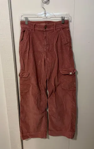 American Eagle Outfitters Corduroy Cargo Jeans thumbnail 3