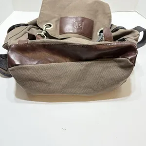 Vintage Cotton Field and Co Leeds UPS Embossed Rucksack Backpack thumbnail 9