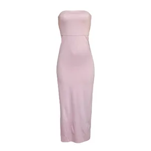 NBD Dream High Slit Strapless Gown, Lilac, Medium thumbnail 12