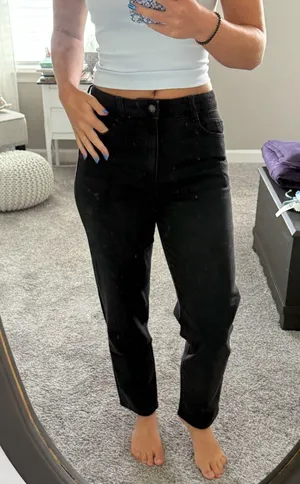 ZARA Jeans Black thumbnail 2
