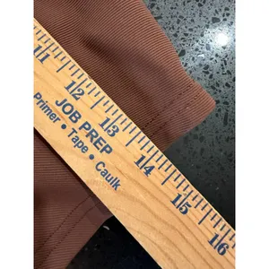 OFFLINE by Aerie‎ Goals Ribbed Short Sleeve V-Neck Crop Top Brown XS Activewear thumbnail 6