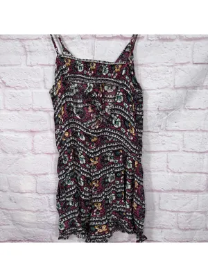 American Eagle Outfitters Women's Medium Boho Print Romper thumbnail 7