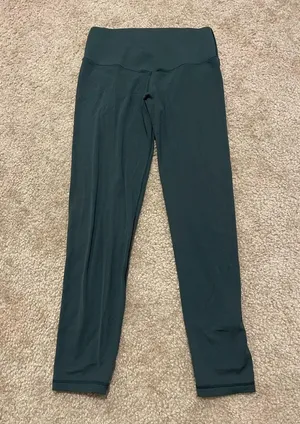 Women’s OFFLINE by Aerie Real Me Xtra Hold Up Hi Rise 7/8 Leggings Green Size S thumbnail 4