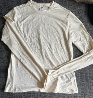 White The North Face Long sleeve Shirt thumbnail 1