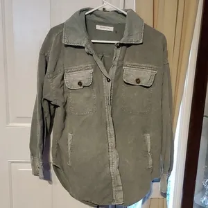 🐻   Mustard Seed Shirt/Jacket Size S thumbnail 1