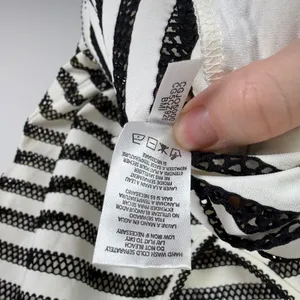 Calvin Klein Striped Mesh‎ Dress Cover Up L/XL Lightweight Sheer Nautical Resort thumbnail 12