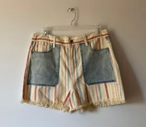 American Eagle NWT  red white & blue shorts thumbnail 1
