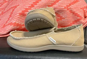 Crocs Women’s Canvas Walu Loafers 8 thumbnail 1